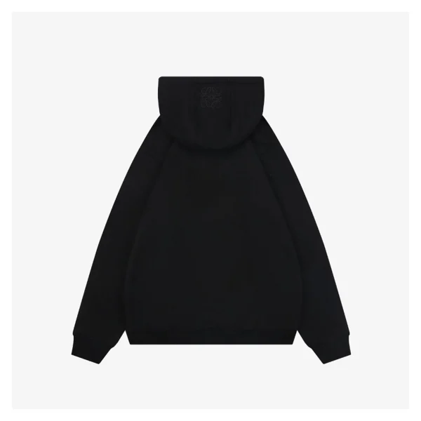 Loewe Moon Rabbit Embroidered Hoodie Back view