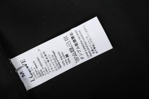 Loewe ON Collaboration Floral Logo Drawstring Hoodie Black Wash label