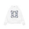 Loe Wave Anagram Print Crewneck Sweatshirt