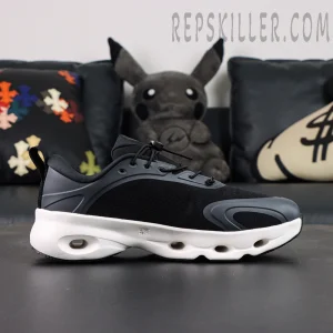 Loewe x ON Cloudsolo Black White sneakers side view