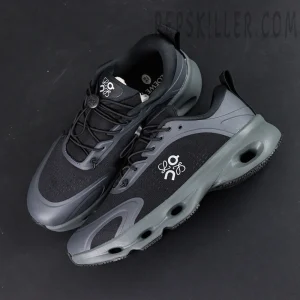 Loewe x On Cloudsolo Black sneakers top view