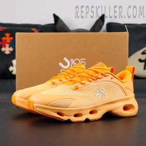 Loewe x ON Cloudsolo Orange sneakers with shoebox