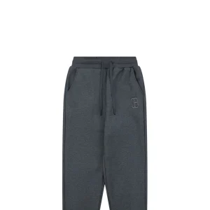 MLB New York Yankees Embroidered Fleece Jogger Pants Grey