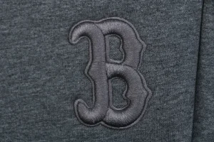 MLB New York Yankees Embroidered Fleece Jogger Pants Grey Brand