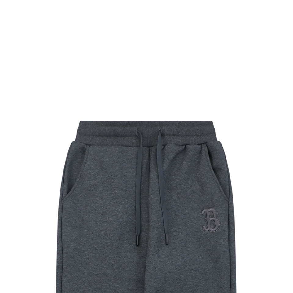 MLB New York Yankees Embroidered Fleece Jogger Pants Grey