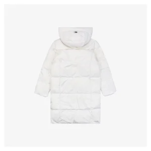 MLB New York Yankees Logo Long Down Jacket White Back view