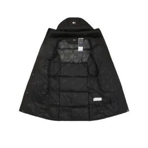 MLB New York Yankees Logo Long Down Jacket Black Lining