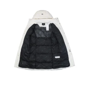 MLB New York Yankees Logo Long Down Jacket White Lining