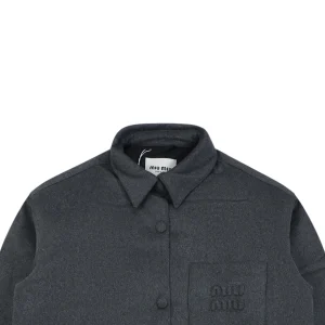 Miu Miu Cashmere Down-Filled Jacket