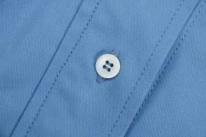 Miu Miu Embroidered Logo Poplin Jacket Button