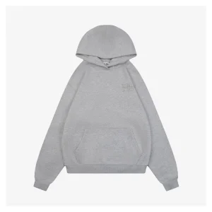 Miu Miu Embroidered Patch Hoodie Front view