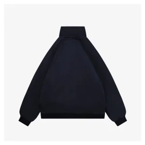 Miu Miu Logo Half-Zip Reversible Jacket Back view