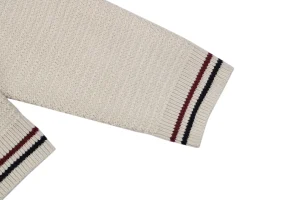 Miu Miu Red & Blue Ribbed Trim Cotton Zip-Up Jacket9.jpeg