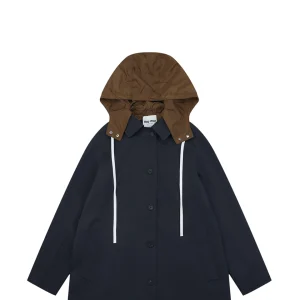 Miu Miu Single-Breasted Glossy Trench Coat