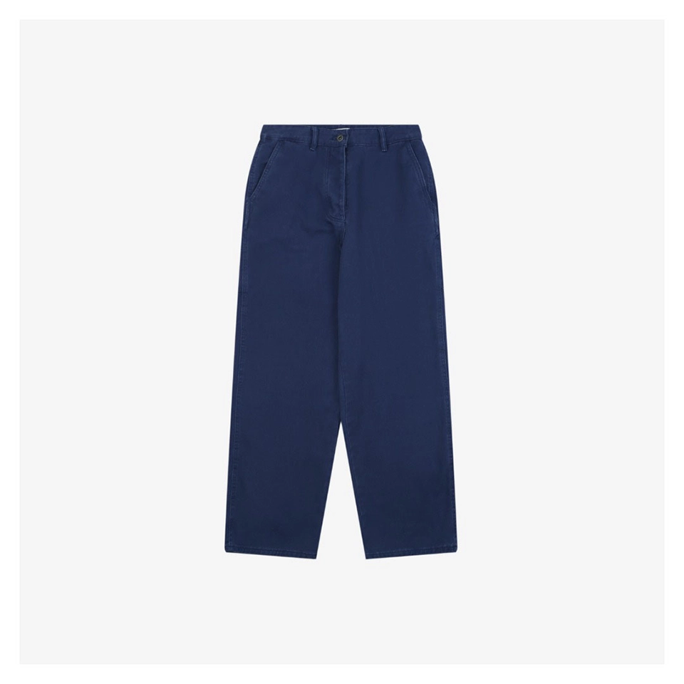 Miu Miu Washed Blue Workwear Pants