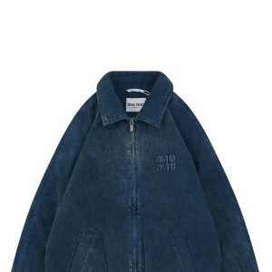 Miu Miu Washed Corduroy Padded Jacket
