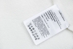 Moncler 3D Puff Logo Crewneck Sweatshirt Wash label