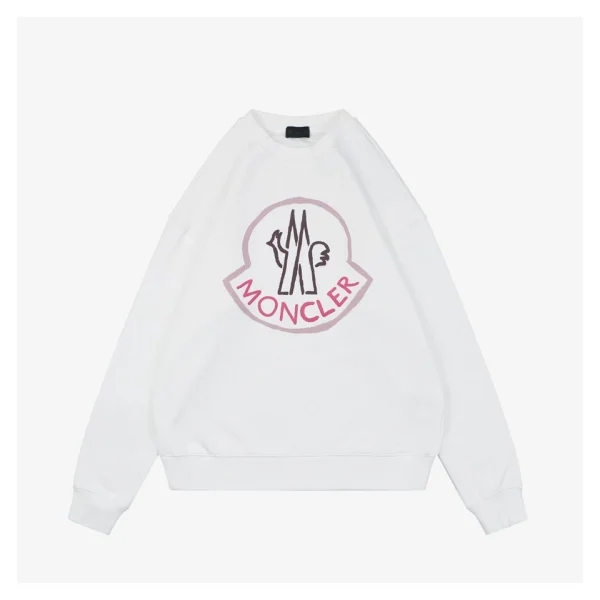 Moncler 3D Puff Logo Crewneck Sweatshirt Front view