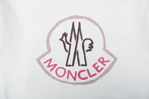 Moncler 3D Puff Logo Crewneck Sweatshirt Front Brand Print