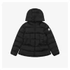 Mxxcler Avoce Short Slim-Fit Hooded Down Jacket (Black/Grey/White)