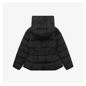 Moncler Avoce Short Slim-Fit Hooded Down Jacket Black Back view