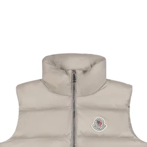 Moncler Christopher Raxxy 3D Quilted Down Vest Grey