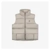 Mxxcler Christopher Raxxy 3D Quilted Down Vest (Grey/Black)