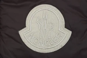 Moncler Cyclone Detachable Sleeve Hooded Down Jacket Brand label