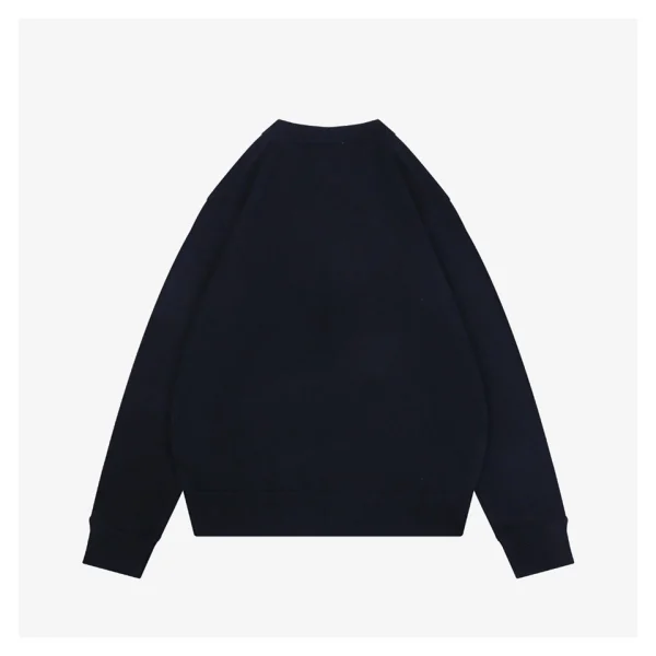 Moncler Graffiti Red Logo Embroidered Crewneck Knit Sweater Back view