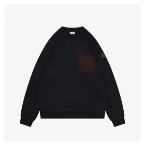Mxxcler Pocket Crewneck Sweatshirt