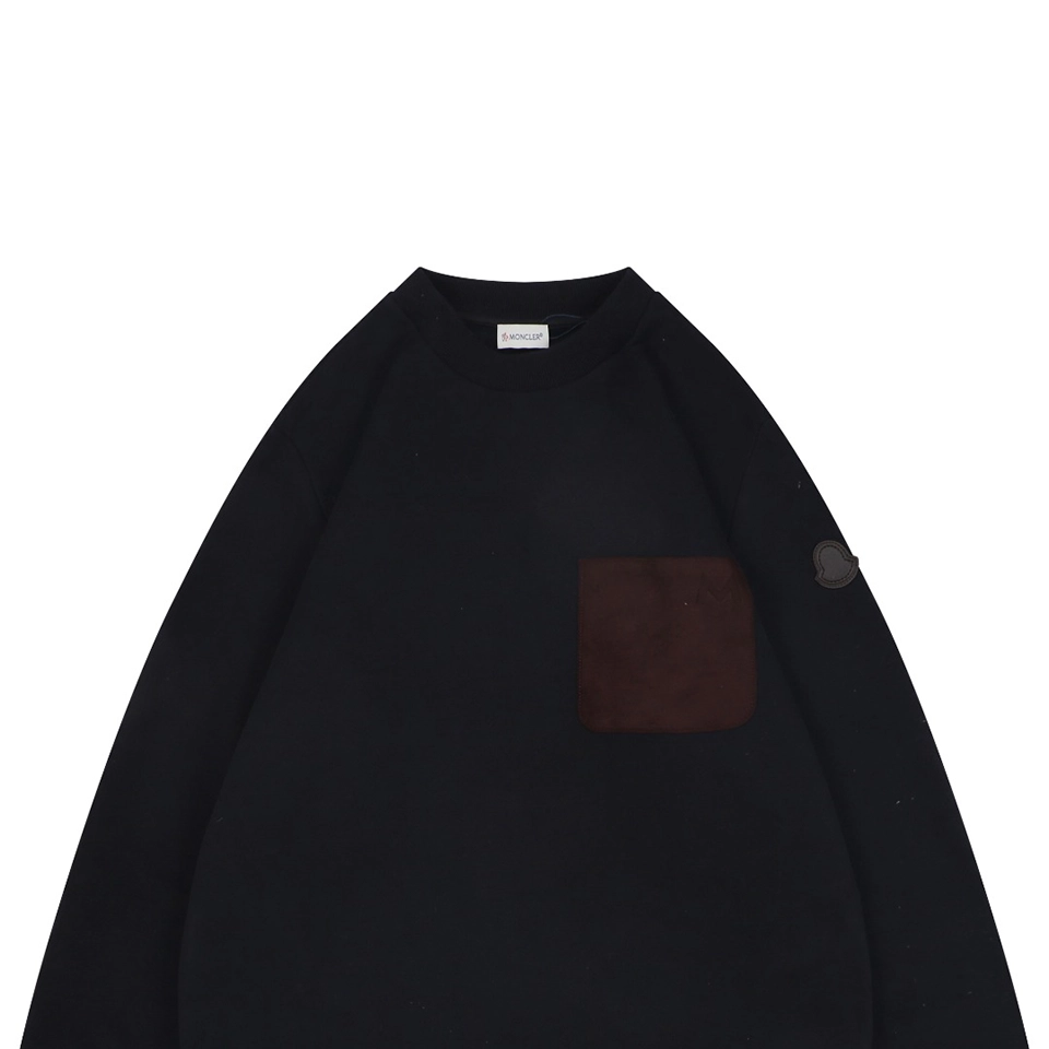 Moncler Pocket Crewneck Sweatshirt