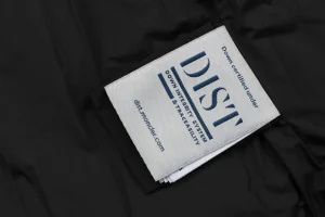 Moncler Quilted Patch Pocket Panelled Down Jacket Black Wash label