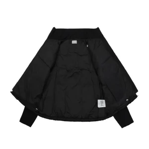 Moncler Quilted Patch Pocket Panelled Down Jacket Black Lining