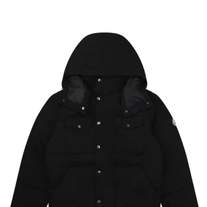 Moncler Rouge Hooded Down Jacket #MX-30 Black