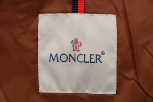 Moncler Rouge Hooded Down Jacket #MX-30 Red Brand label