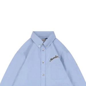 Moncler Signature Embroidered Pocket Shirt