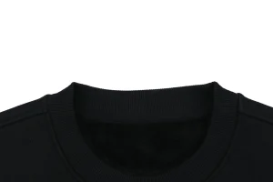 Moncler Small Logo Crewneck Sweatshirt Black Collar