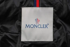 Moncler Suyenne Hooded Mid-Length Down Jacket Brand label