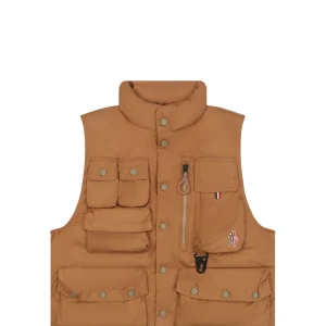 Moncler Tongass Utility Down Vest #MX-33 Brown