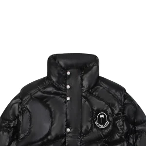 Moncler x Palm Angels Haunani Stand Collar Down Jacket Black