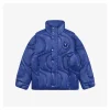 Mxxcler x Palm Angels Haunani Stand Collar Down Jacket (Blue/Grey/Black)