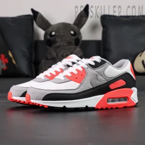 Nike Air Max 90 Infrared 2020 lateral view classic color blocking