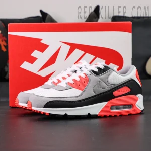 Nike Air Max 90 Infrared 2020 with original Nike shoe box