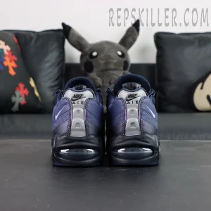 Nike Air Max 95 OG Sanded Purple rear view of both shoes