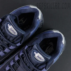 Nike Air Max 95 OG Sanded Purple tongue and lace detail