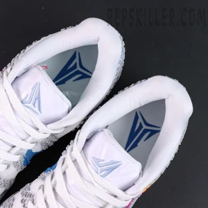 Nike Ja 3 EP “Light Show” basketball shoes, top view showing padded collar and Ja logo insoles