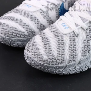 Nike Ja 3 EP “Light Show” close-up of mesh toe box with textured JA monogram traction