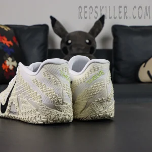 Nike Ja 3 EP “Sound Check” heel view featuring raised JA texture and TWELVE heel embroidery