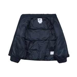 Nike Swoosh Stand Collar Down Jacket Blue Lining