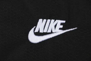 Nike Swoosh Stand Collar Down Jacket Black Brand